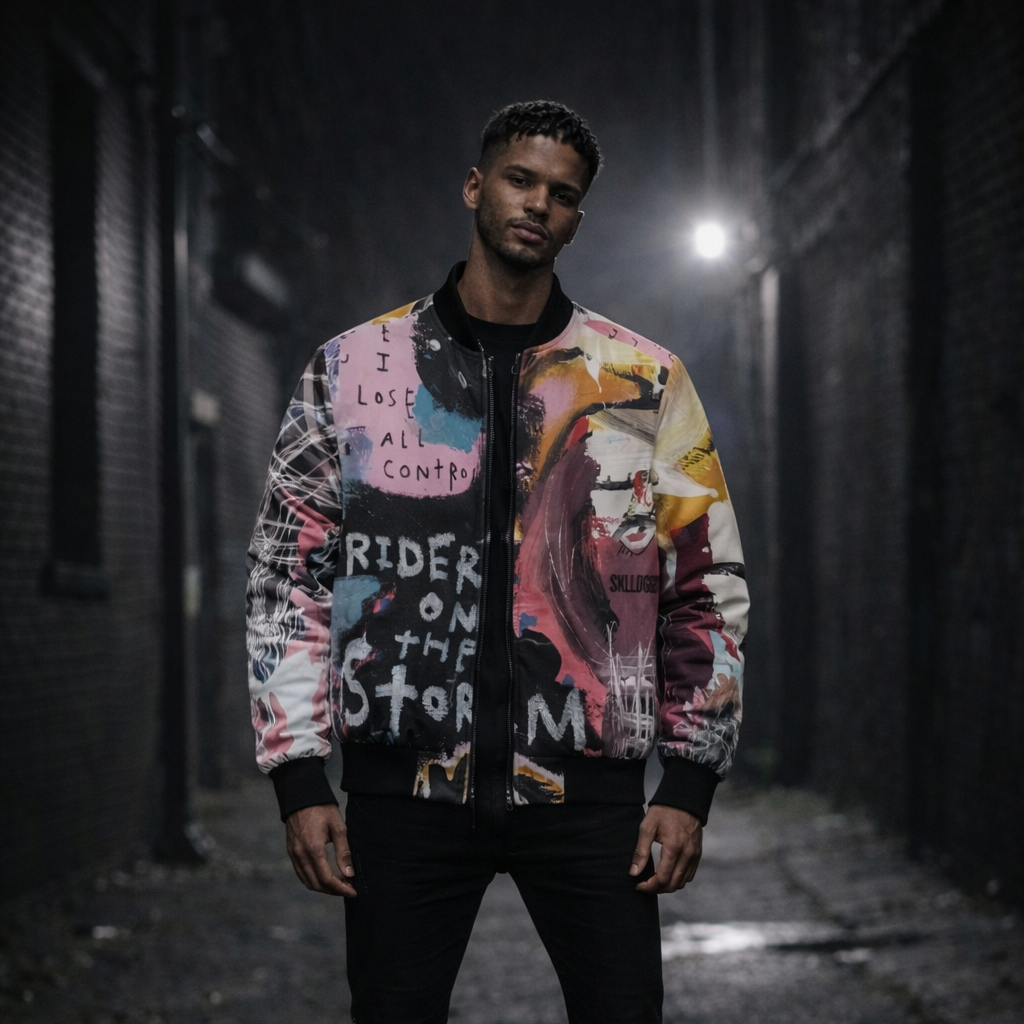 Rider On The Storm - Curated Bomber Jacket