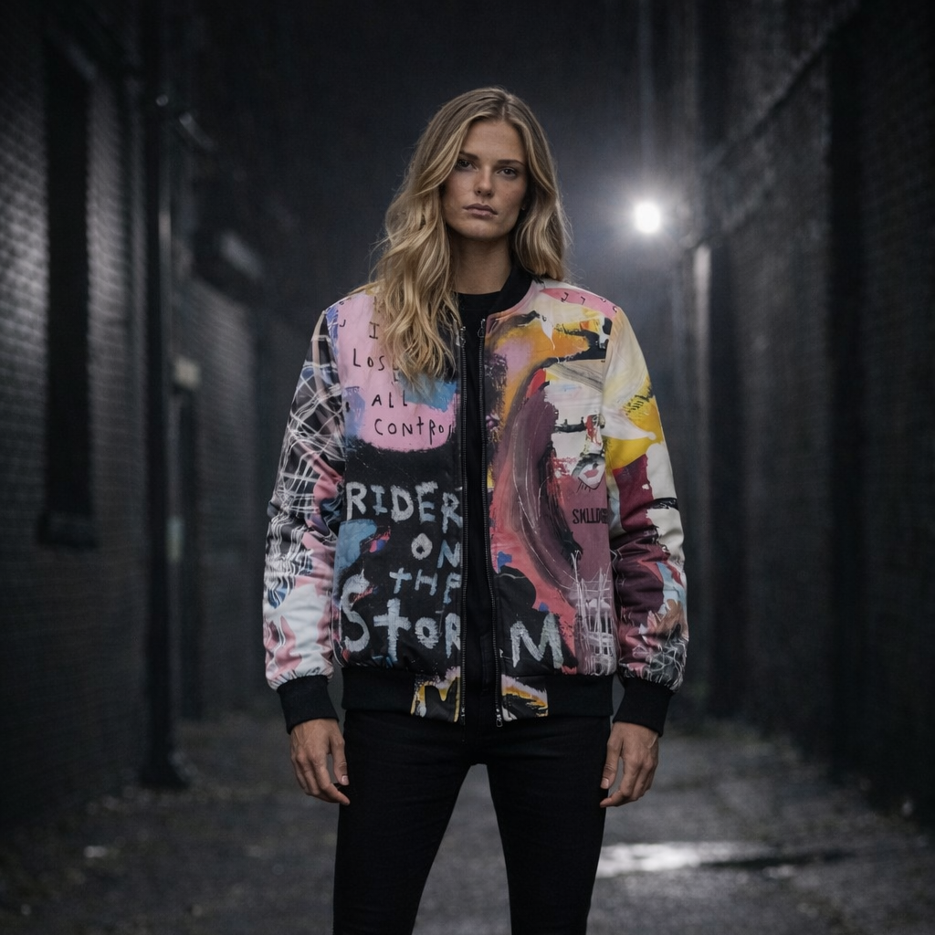 Rider On The Storm - Curated Bomber Jacket
