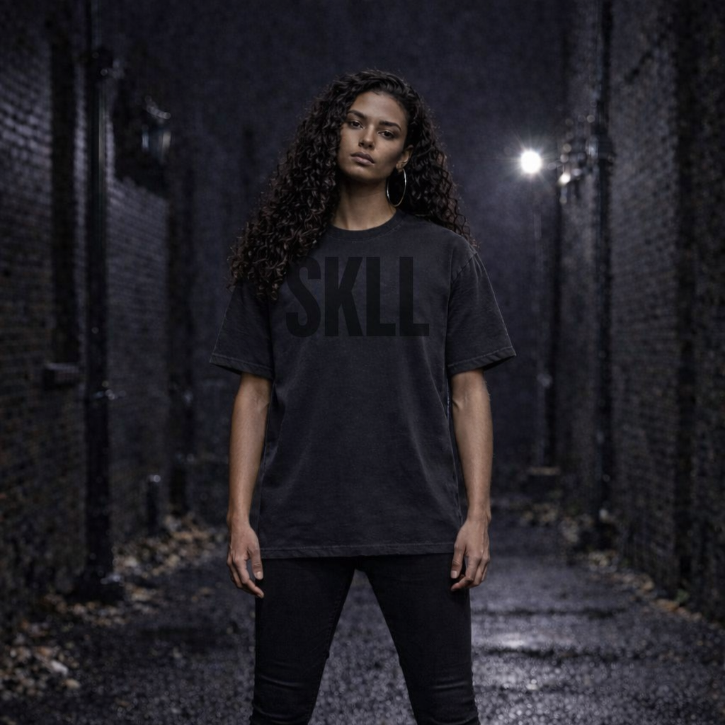 Signature SKLL Acidwash Tee