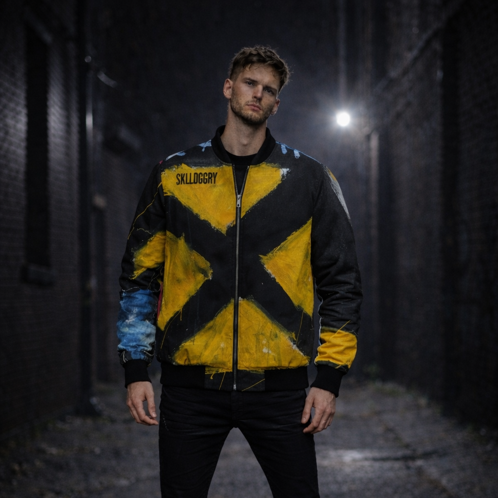 Catch The Light - Curated Bomber Jacket