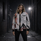 The Joker Is Wild - Curated Bomber Jacket