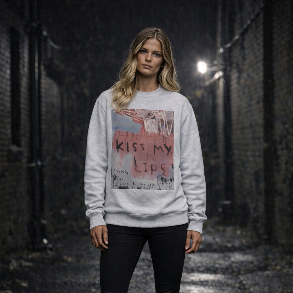 Kiss My Lips - Intellectual Sweatshirt
