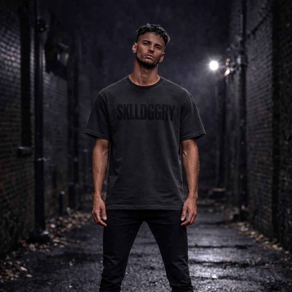 Signature Sklldggry Acidwash Tee