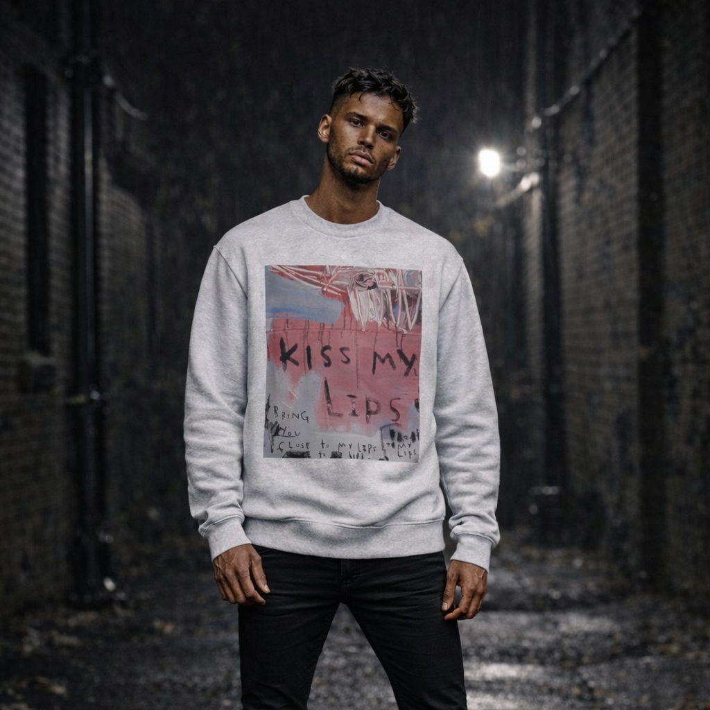 Kiss My Lips - Intellectual Sweatshirt