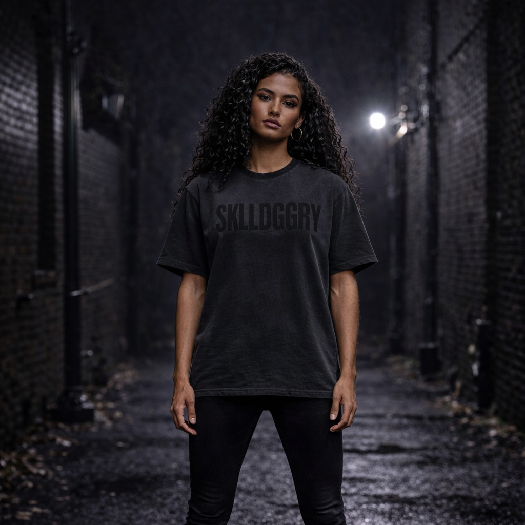 Signature Sklldggry Acidwash Tee